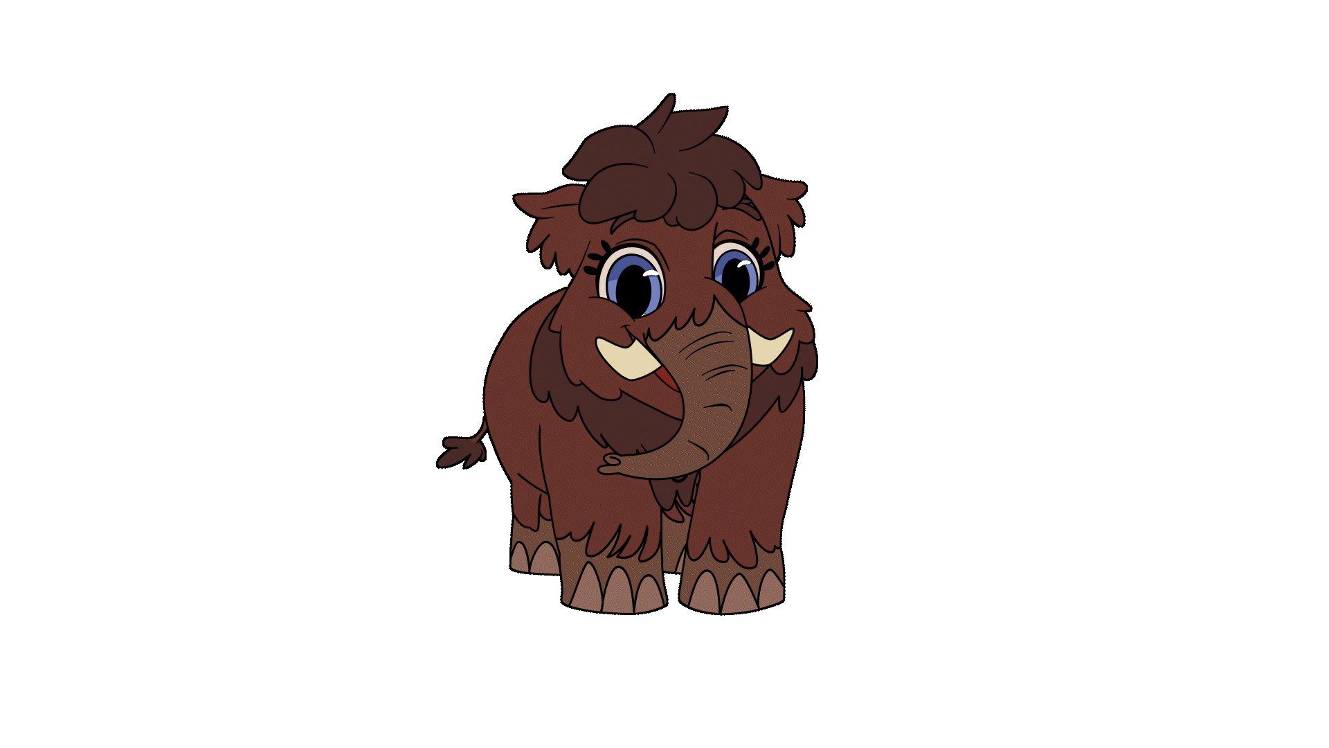 Happy wiggle animation